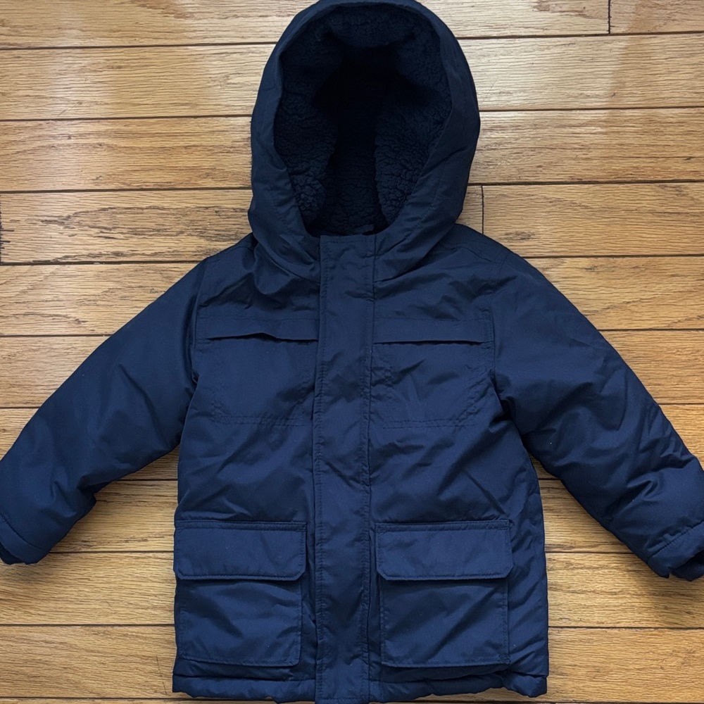 Old Navy boys 4T navy winter coat